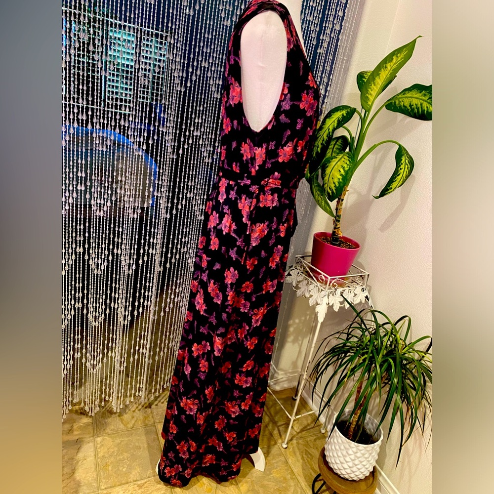 SUITE ALICE MAXI FLORAL VACATION READY DRESS NWT - Picture 2 of 6